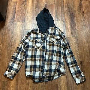 Burnside Flannel Hoodie